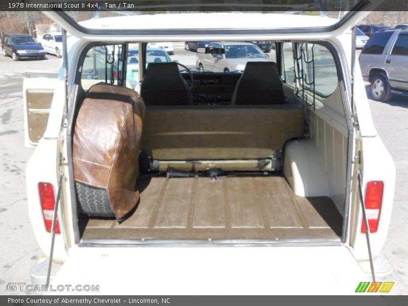  1978 Scout II 4x4 Trunk