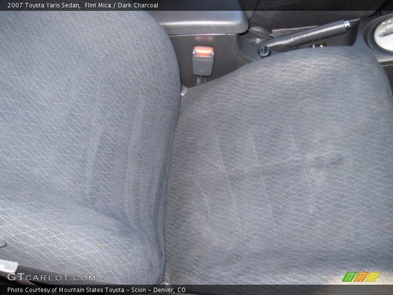 Flint Mica / Dark Charcoal 2007 Toyota Yaris Sedan