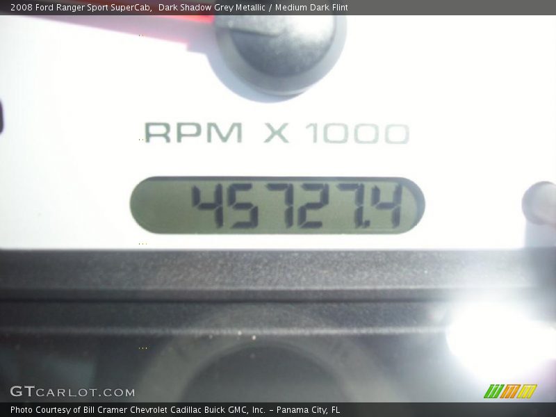 Dark Shadow Grey Metallic / Medium Dark Flint 2008 Ford Ranger Sport SuperCab