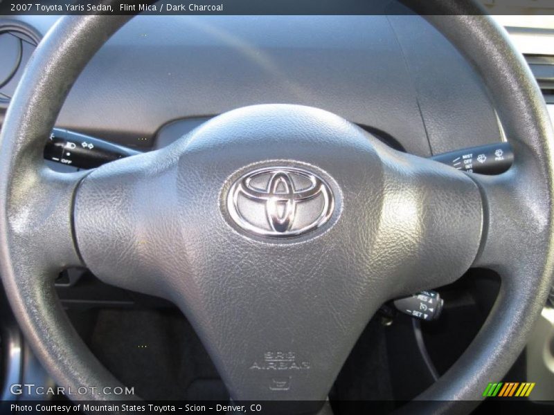 Flint Mica / Dark Charcoal 2007 Toyota Yaris Sedan