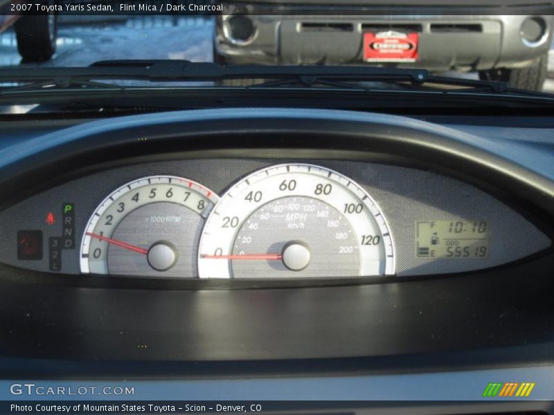 Flint Mica / Dark Charcoal 2007 Toyota Yaris Sedan