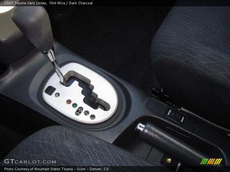 Flint Mica / Dark Charcoal 2007 Toyota Yaris Sedan