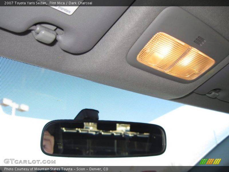 Flint Mica / Dark Charcoal 2007 Toyota Yaris Sedan