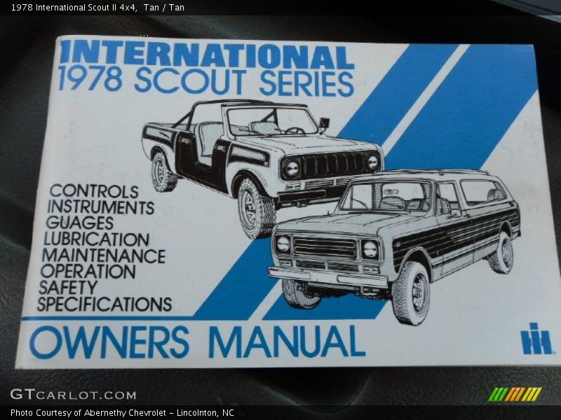 Tan / Tan 1978 International Scout II 4x4