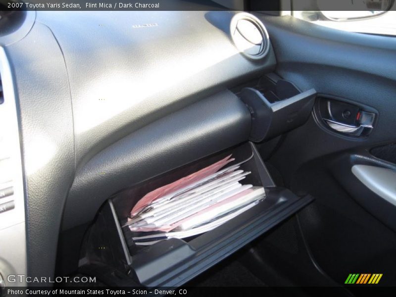 Flint Mica / Dark Charcoal 2007 Toyota Yaris Sedan
