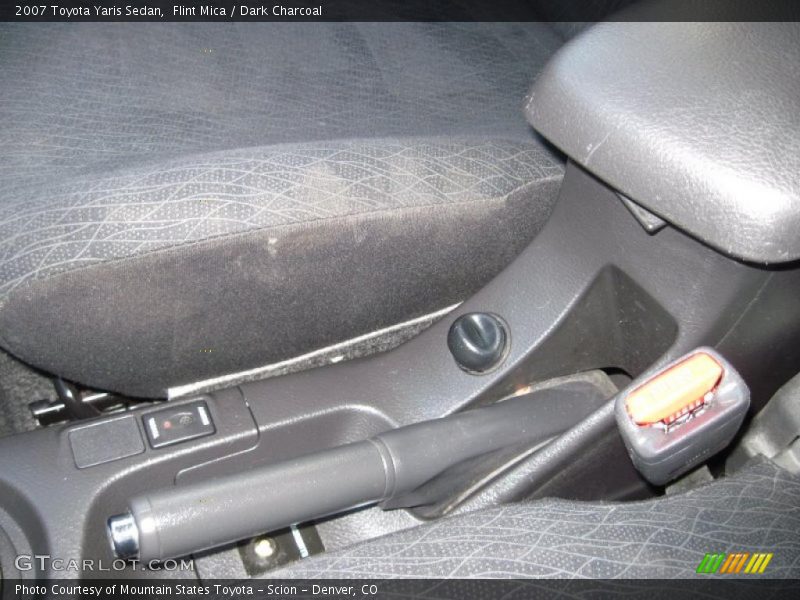Flint Mica / Dark Charcoal 2007 Toyota Yaris Sedan