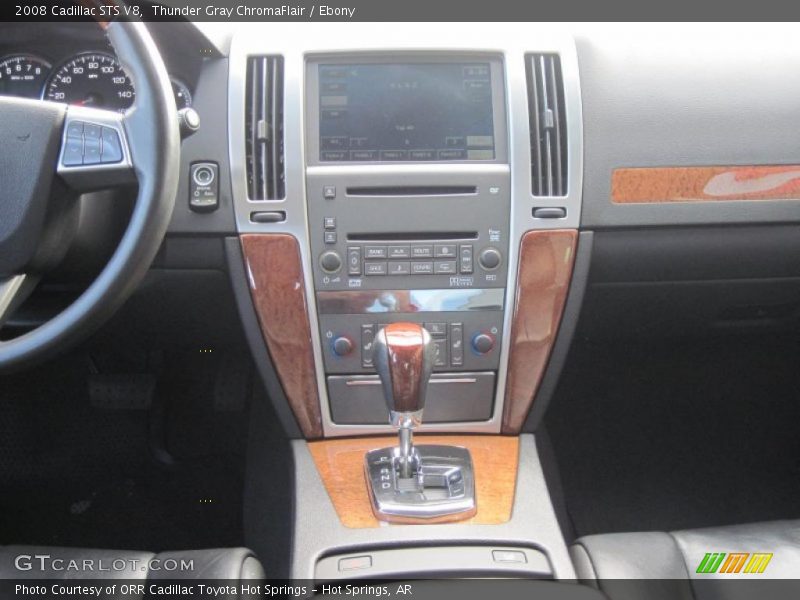 Thunder Gray ChromaFlair / Ebony 2008 Cadillac STS V8