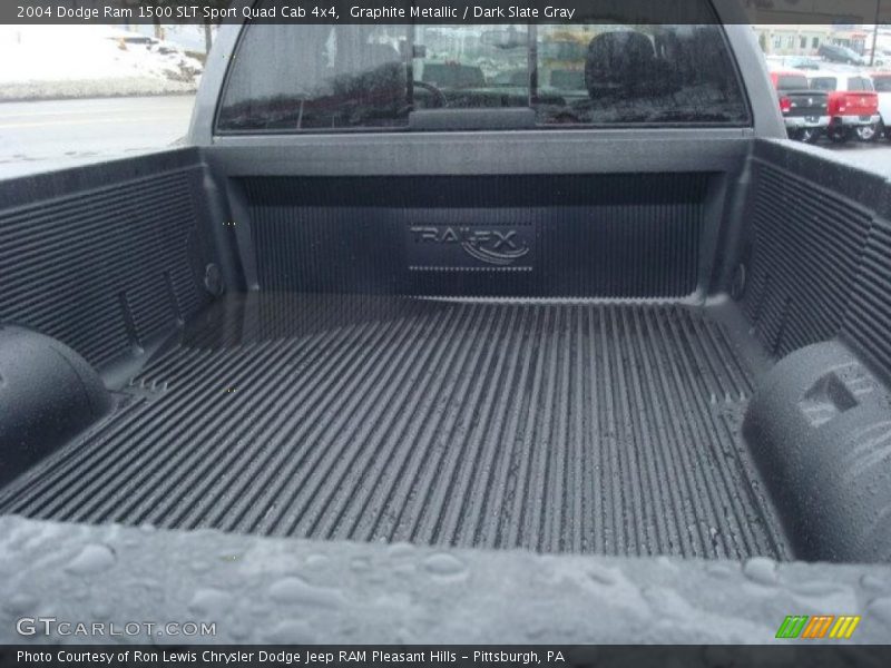Graphite Metallic / Dark Slate Gray 2004 Dodge Ram 1500 SLT Sport Quad Cab 4x4