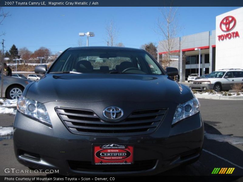 Magnetic Gray Metallic / Ash 2007 Toyota Camry LE