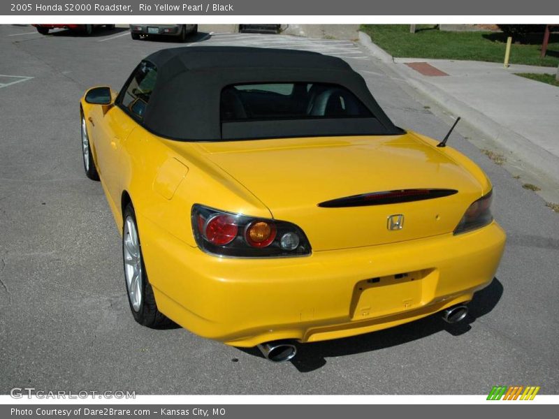 Rio Yellow Pearl / Black 2005 Honda S2000 Roadster