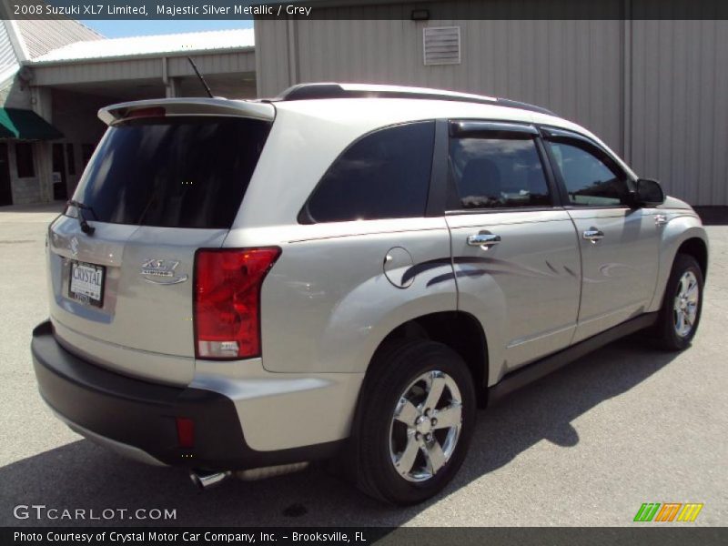 Majestic Silver Metallic / Grey 2008 Suzuki XL7 Limited