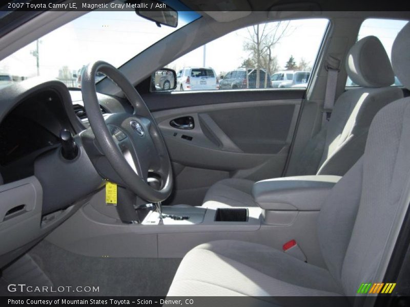 Magnetic Gray Metallic / Ash 2007 Toyota Camry LE