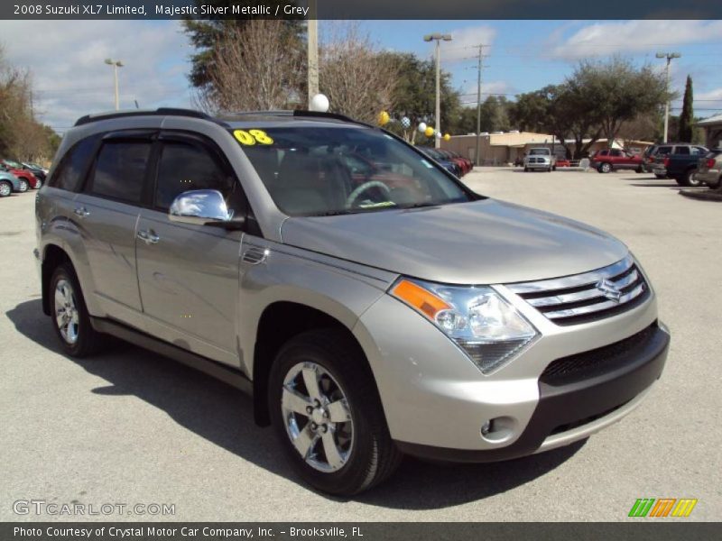 Majestic Silver Metallic / Grey 2008 Suzuki XL7 Limited