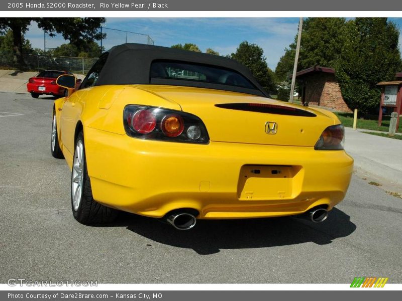 Rio Yellow Pearl / Black 2005 Honda S2000 Roadster