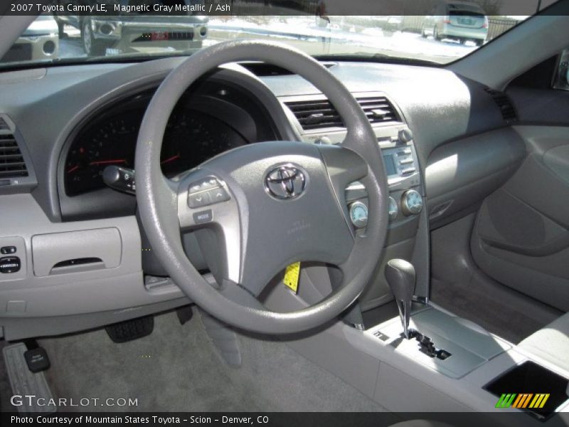 Magnetic Gray Metallic / Ash 2007 Toyota Camry LE