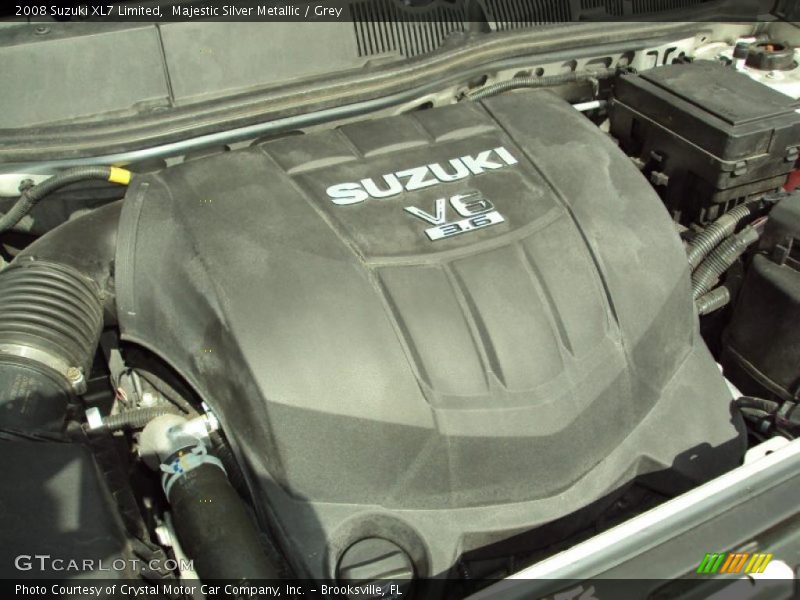 Majestic Silver Metallic / Grey 2008 Suzuki XL7 Limited