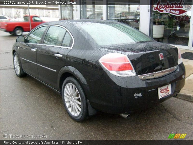 Black Onyx / Morocco Brown 2007 Saturn Aura XR