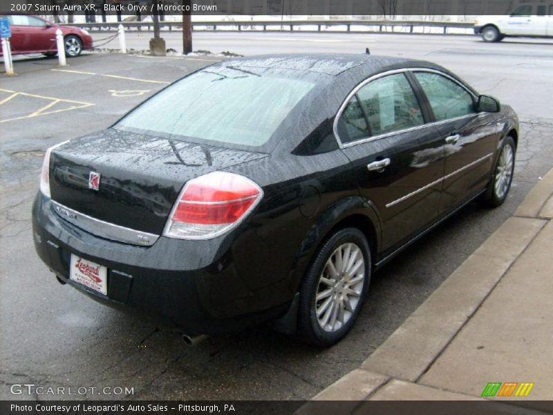 Black Onyx / Morocco Brown 2007 Saturn Aura XR