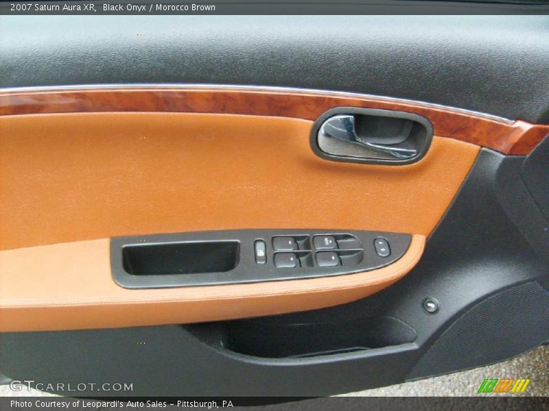 Black Onyx / Morocco Brown 2007 Saturn Aura XR