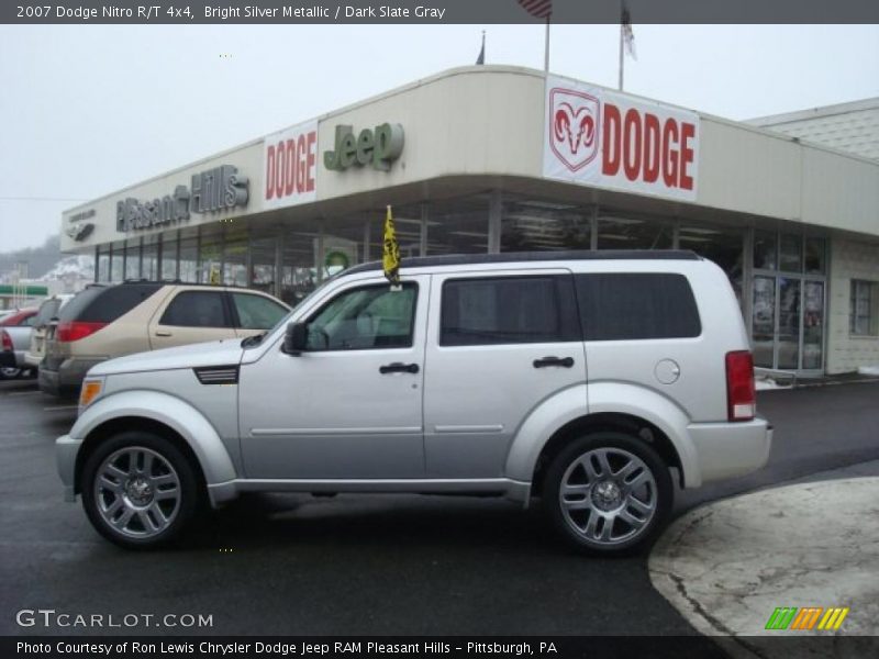 Bright Silver Metallic / Dark Slate Gray 2007 Dodge Nitro R/T 4x4