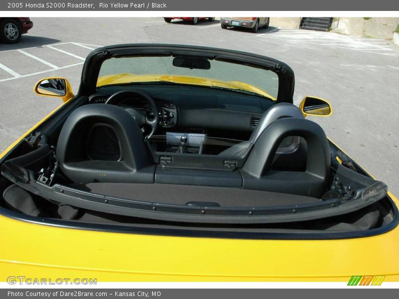 Rio Yellow Pearl / Black 2005 Honda S2000 Roadster