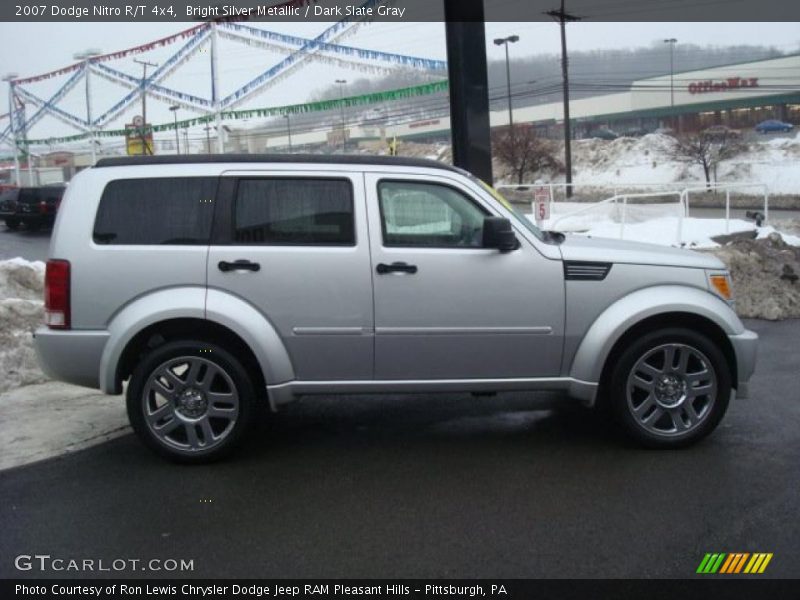 Bright Silver Metallic / Dark Slate Gray 2007 Dodge Nitro R/T 4x4