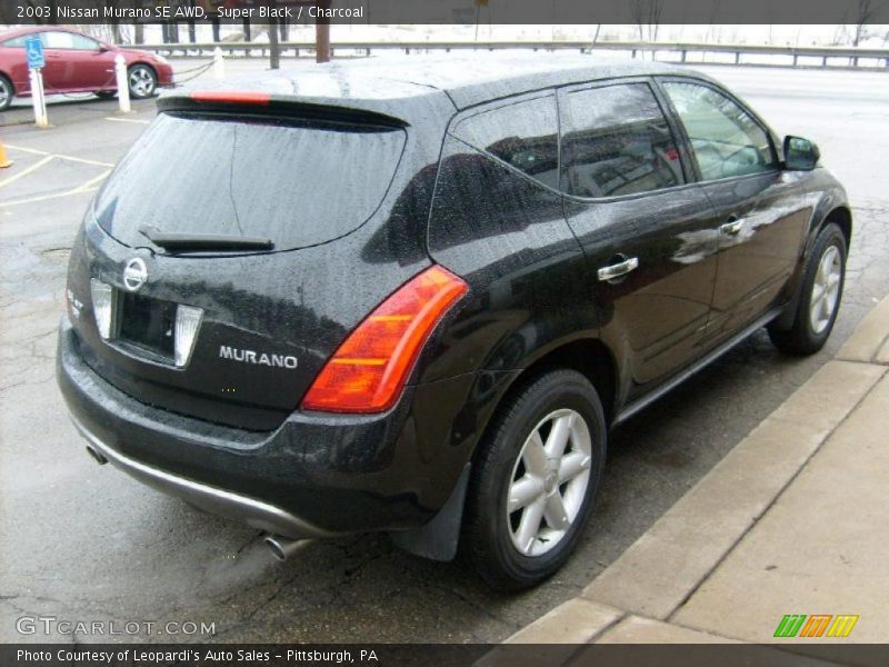 Super Black / Charcoal 2003 Nissan Murano SE AWD