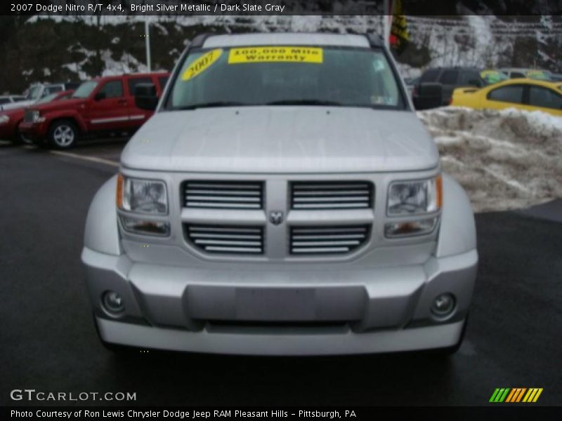 Bright Silver Metallic / Dark Slate Gray 2007 Dodge Nitro R/T 4x4