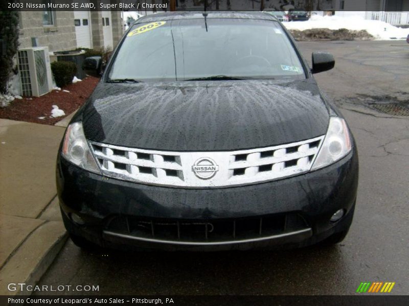 Super Black / Charcoal 2003 Nissan Murano SE AWD