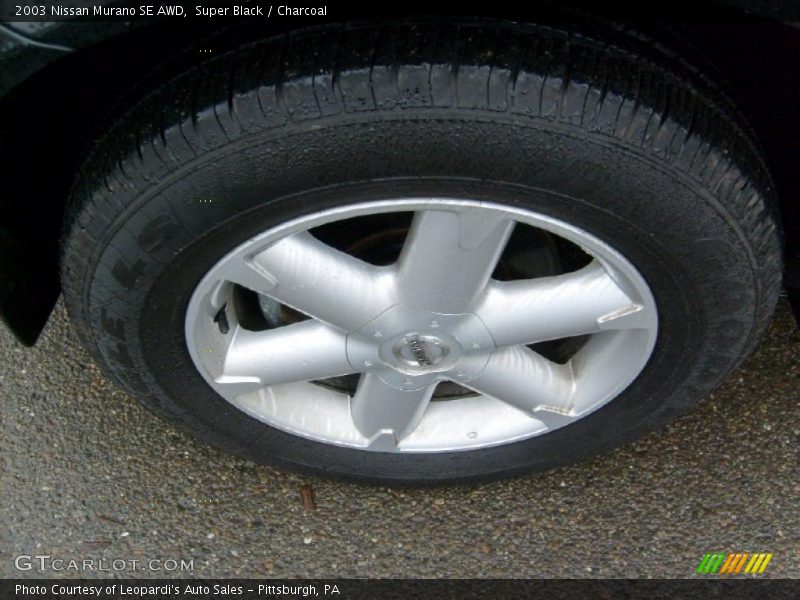 Super Black / Charcoal 2003 Nissan Murano SE AWD