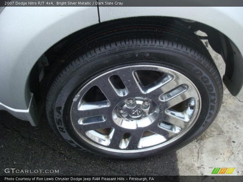 Bright Silver Metallic / Dark Slate Gray 2007 Dodge Nitro R/T 4x4