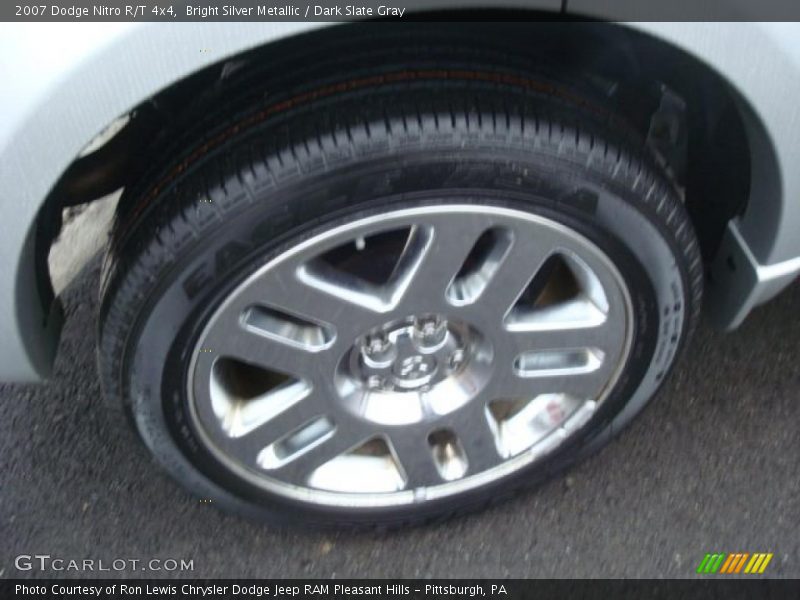 Bright Silver Metallic / Dark Slate Gray 2007 Dodge Nitro R/T 4x4
