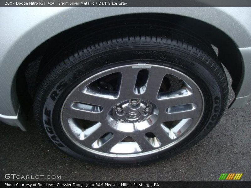 Bright Silver Metallic / Dark Slate Gray 2007 Dodge Nitro R/T 4x4