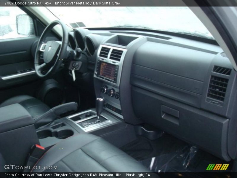Bright Silver Metallic / Dark Slate Gray 2007 Dodge Nitro R/T 4x4