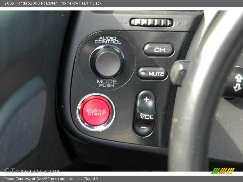 Rio Yellow Pearl / Black 2005 Honda S2000 Roadster