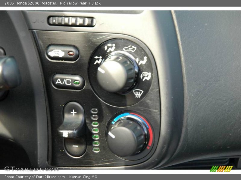 Rio Yellow Pearl / Black 2005 Honda S2000 Roadster