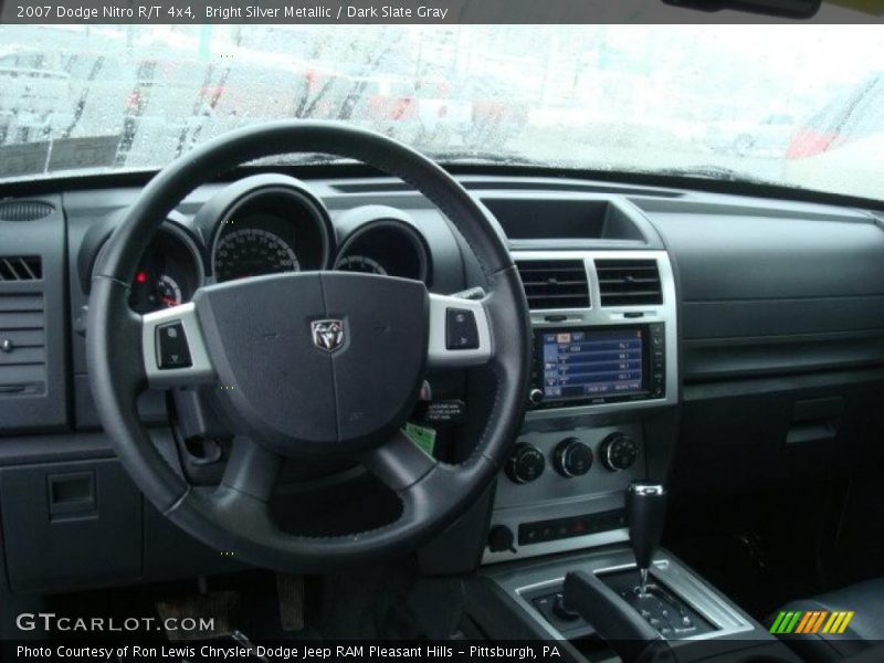 Bright Silver Metallic / Dark Slate Gray 2007 Dodge Nitro R/T 4x4