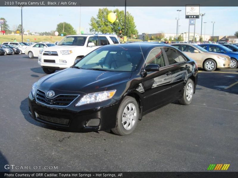 Black / Ash Gray 2010 Toyota Camry LE