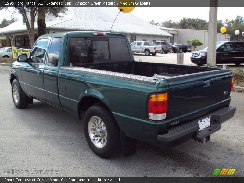 Amazon Green Metallic / Medium Graphite 1999 Ford Ranger XLT Extended Cab