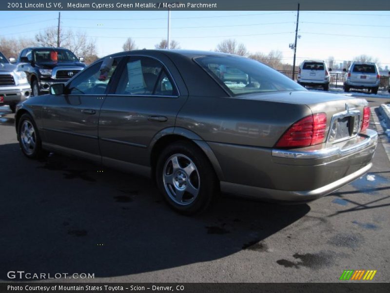 Medium Cypress Green Metallic / Medium Parchment 2001 Lincoln LS V6