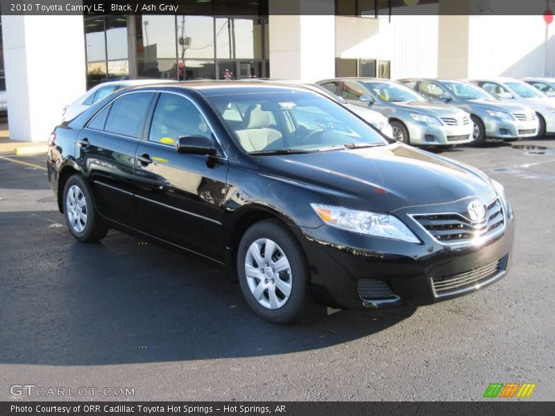 Black / Ash Gray 2010 Toyota Camry LE