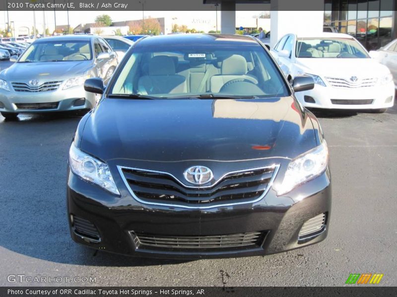 Black / Ash Gray 2010 Toyota Camry LE