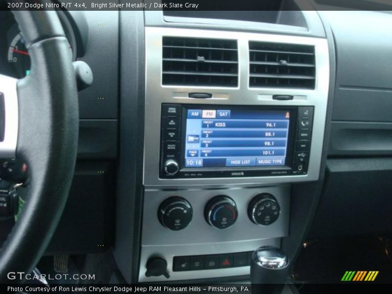 Bright Silver Metallic / Dark Slate Gray 2007 Dodge Nitro R/T 4x4