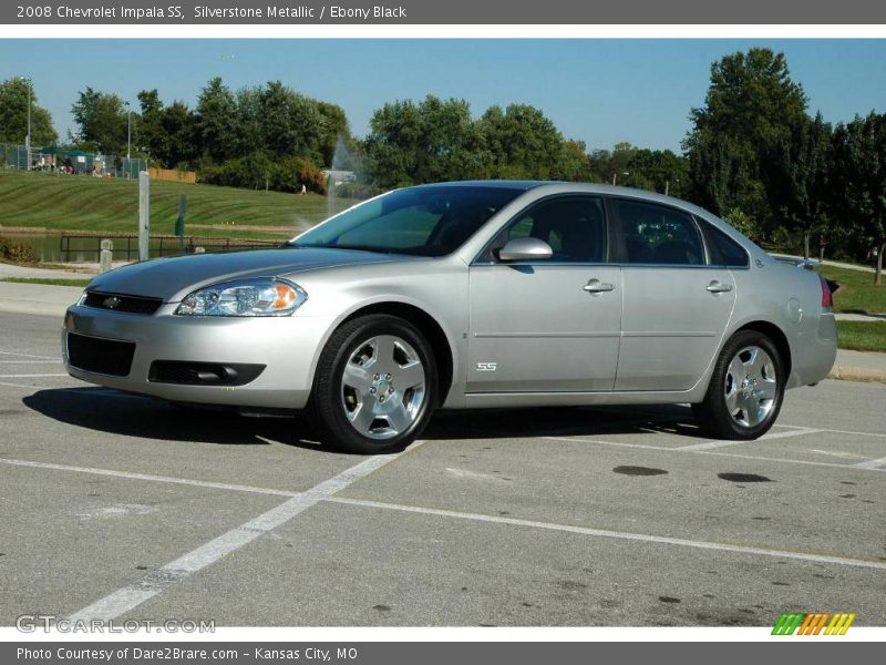 Silverstone Metallic / Ebony Black 2008 Chevrolet Impala SS
