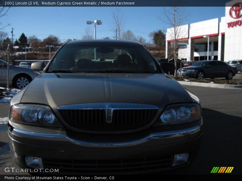 Medium Cypress Green Metallic / Medium Parchment 2001 Lincoln LS V6