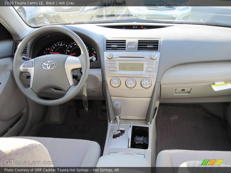 Black / Ash Gray 2010 Toyota Camry LE
