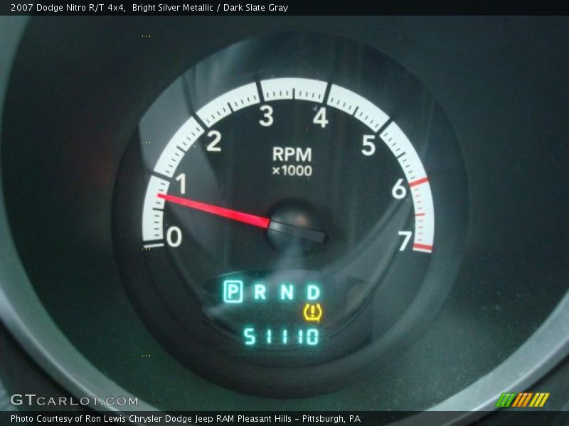 Bright Silver Metallic / Dark Slate Gray 2007 Dodge Nitro R/T 4x4