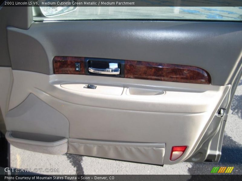 Medium Cypress Green Metallic / Medium Parchment 2001 Lincoln LS V6