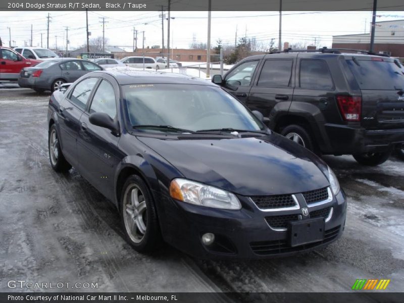 Black / Taupe 2004 Dodge Stratus R/T Sedan