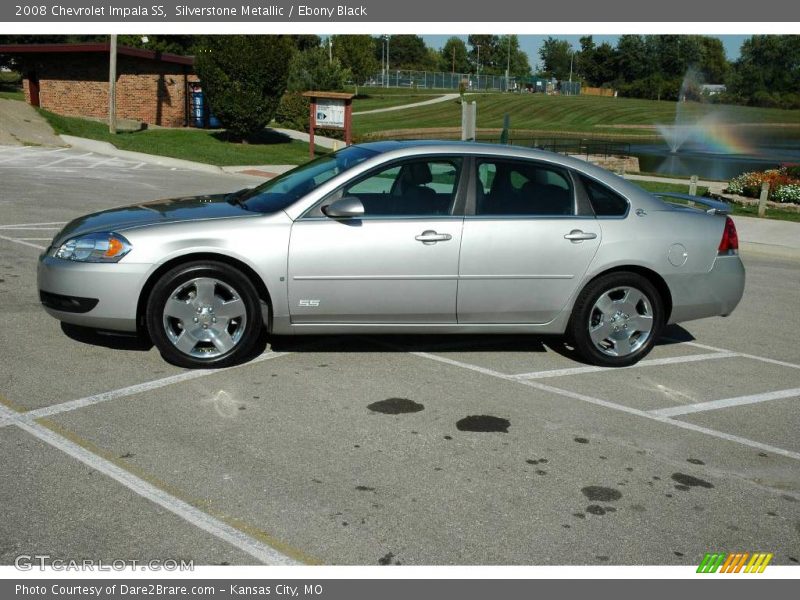 Silverstone Metallic / Ebony Black 2008 Chevrolet Impala SS